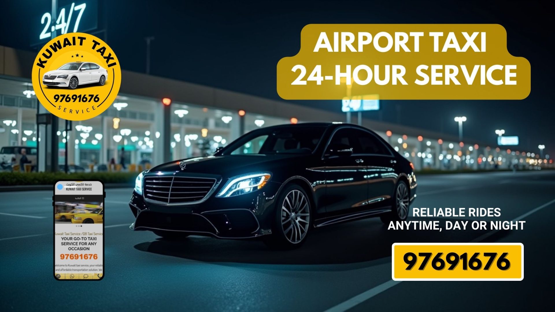 Airport Taxi 24-Hour Service
