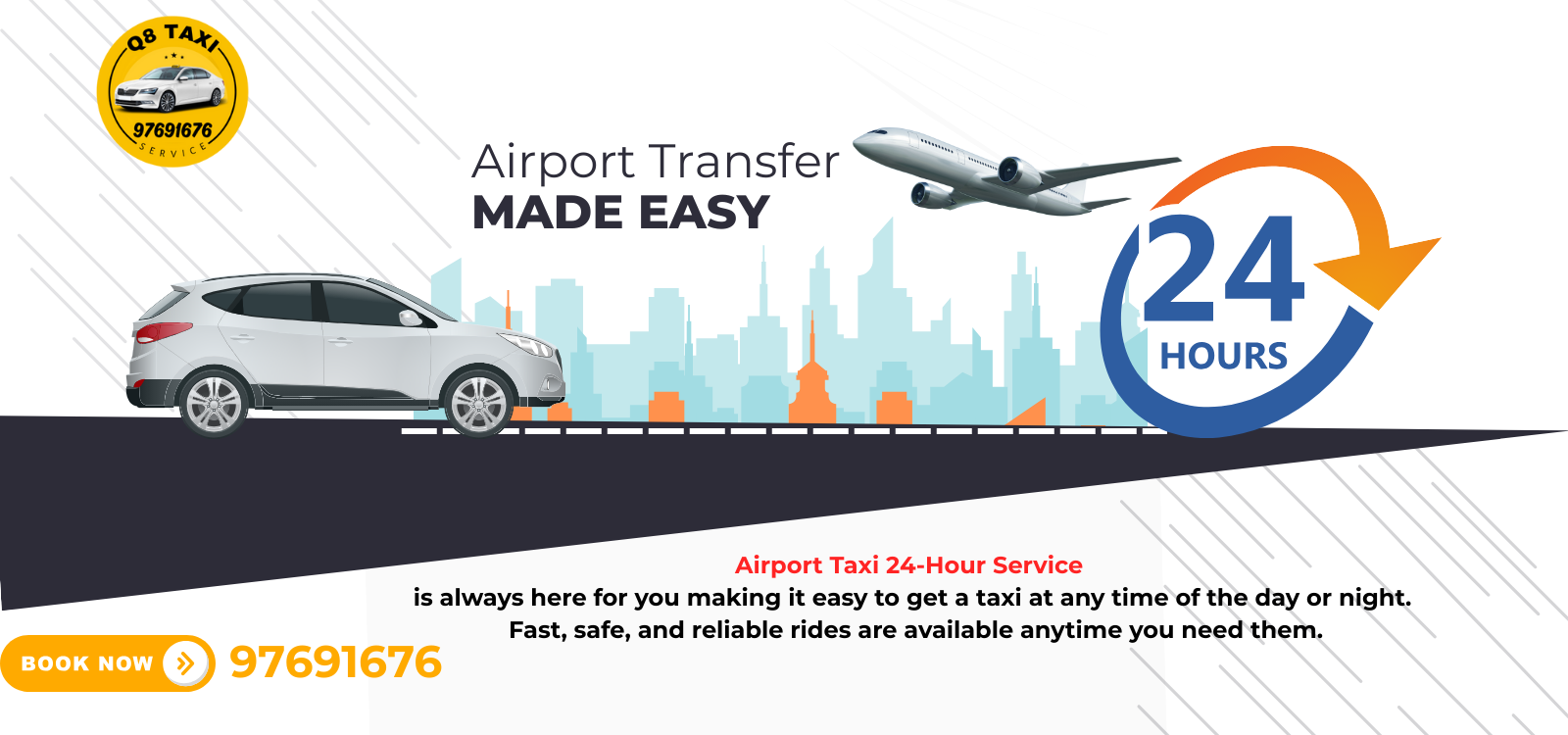 Airport Taxi 24-Hour Service Kuwiat